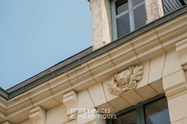 Maison bourgeoise avec piscine couverte en coeur de ville