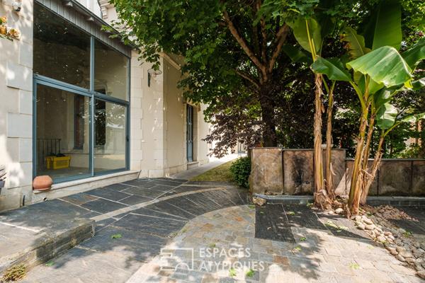 Maison bourgeoise avec piscine couverte en coeur de ville