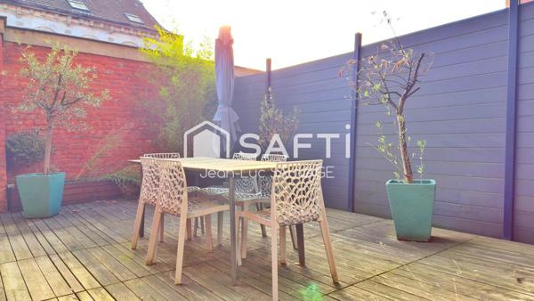 Loft 138 m2 Limite Mouvaux-3 ch. + terrasse  + Pkg