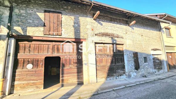 Grange en excellent état avec terrain et cave voûtée – Virieu-le-Grand