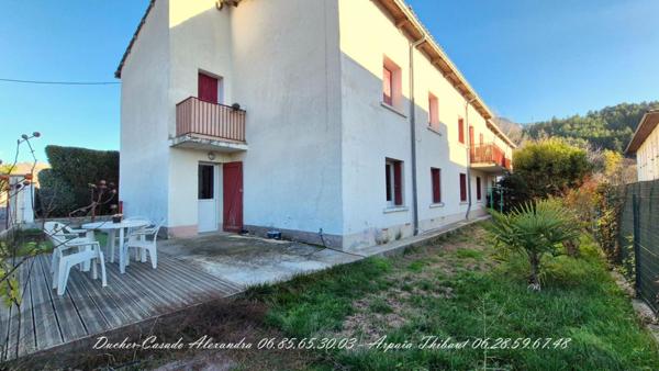 Quartier "LE MOULIN" à DIGNE - T3 en rez-de-chaussée avec jardin privatif et garage