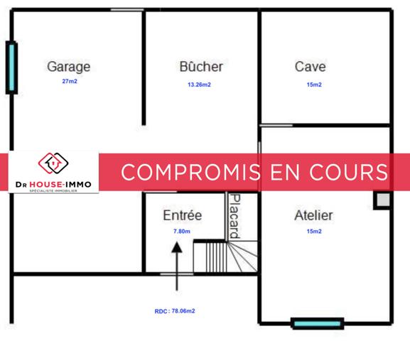 Maison à vendre 6 pièces de 139 m²