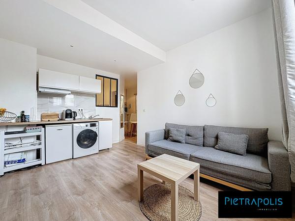 T1/2 de 27 m² – Entièrement rénové et meublé