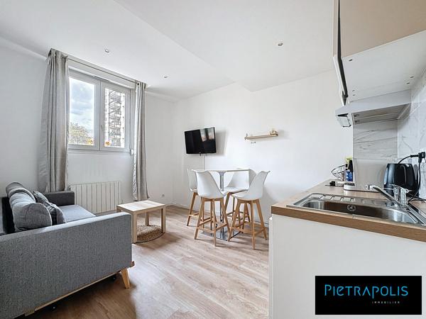 T1/2 de 27 m² – Entièrement rénové et meublé