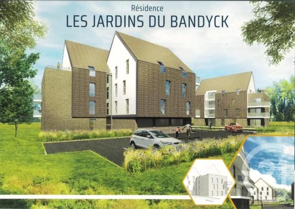 Appartement F3 à vendre  3 pièces - 60,40 m 2   DUNKERQUE  - 59