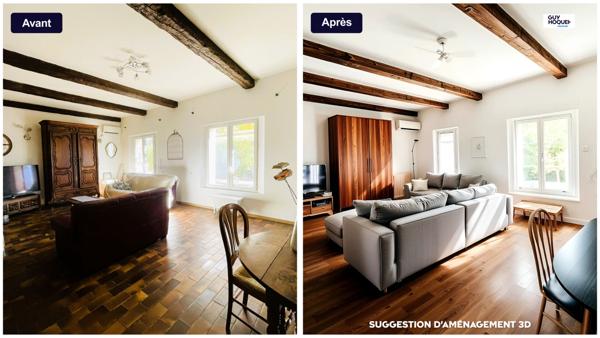 Mauguio Maison Vigneronne 177m2 + Appartement indépendant