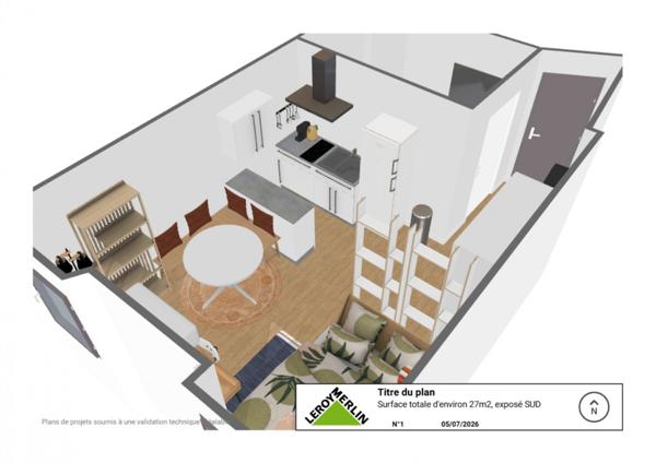 Studio à GONFARON (83590)
