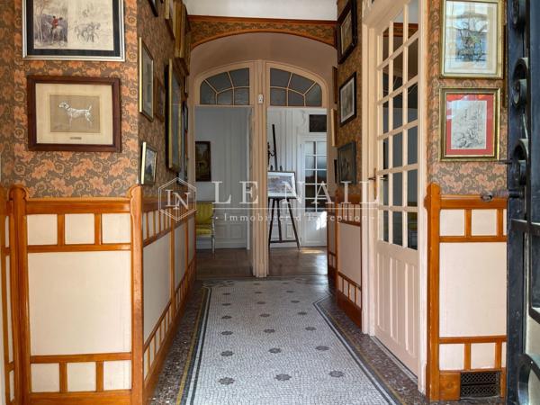Villa de style Art Nouveau avec jardin à Fontainebleau