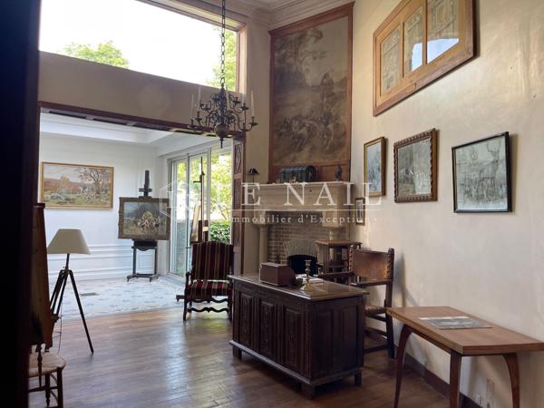 Villa de style Art Nouveau avec jardin à Fontainebleau
