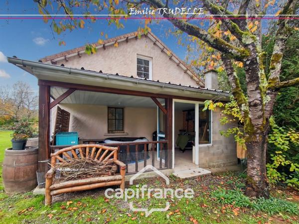 Maison à vendre 6 pièces 138m² TORCE EN VALLEE (72) - 3/4 chambres + appartement, Etang, bassin sur parc paysagé de 8500m²