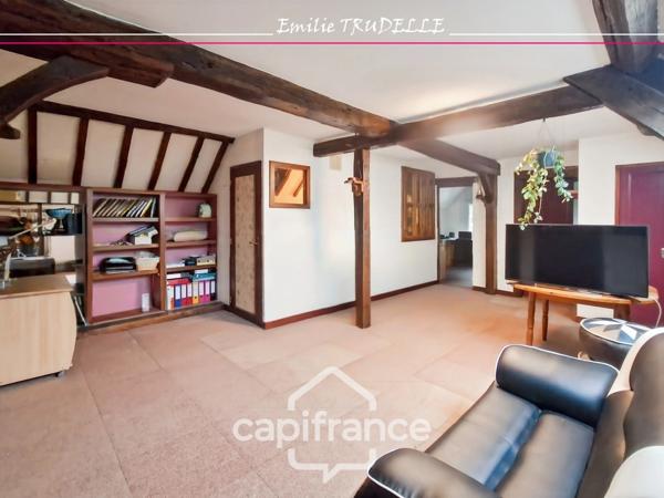 Maison à vendre 6 pièces 138m² TORCE EN VALLEE (72) - 3/4 chambres + appartement, Etang, bassin sur parc paysagé de 8500m²