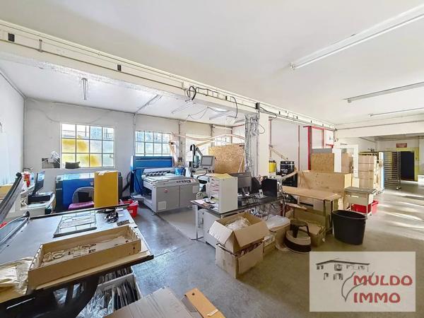 Atelier / usine de 908 m² en plein centre ville d'Oyonnax