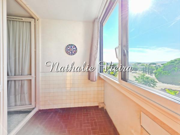 Palavas-les-Flots (34250) STUDIO AVEC LOGGIA A DEUX PAS DE LA PLAGE