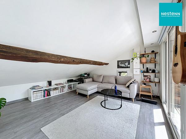 Appartement quartier Saint-Just 2 pièces + tropézienne, jardin et parking