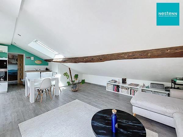 Appartement quartier Saint-Just 2 pièces + tropézienne, jardin et parking