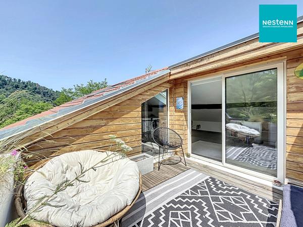 Appartement quartier Saint-Just 2 pièces + tropézienne, jardin et parking