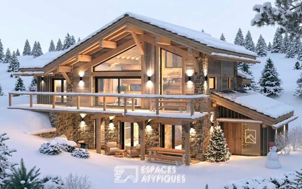 Chalet haut de gamme au pied des pistes