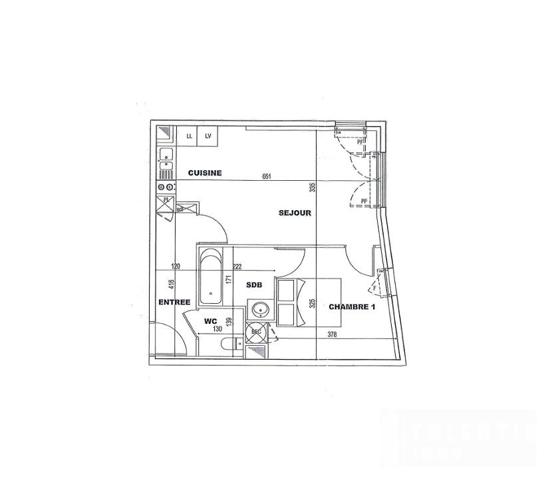 Exclusivité | NANTES, BOURDONNIERES | Appartement 2 Pièces (42m² | 1ch)