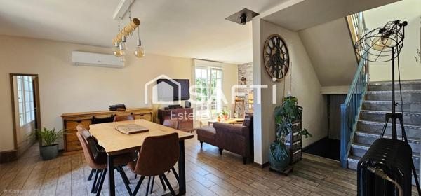 MAISON DE 123 m² 4 CHAMBRES CLIMATISEE