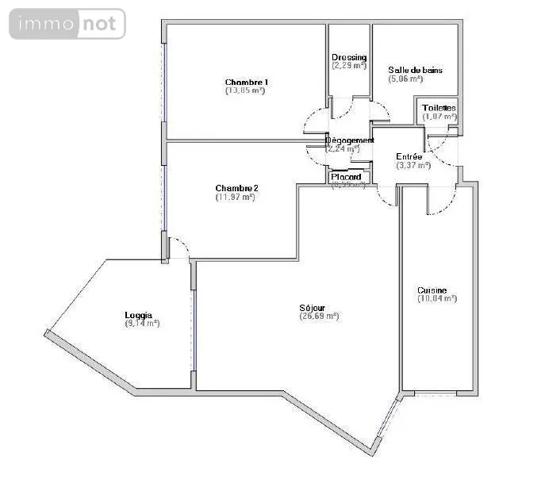 Achat - Appartement | Appartement à rénover Le Chesnay-Rocquencourt 78150 4 pièces 77 m 2
