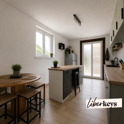 MAISON 4 PIÈCES RÉNOVÉE – 3 CHAMBRES – CLIM – DOUBLE COMPTEURS – FORT POTENTIEL