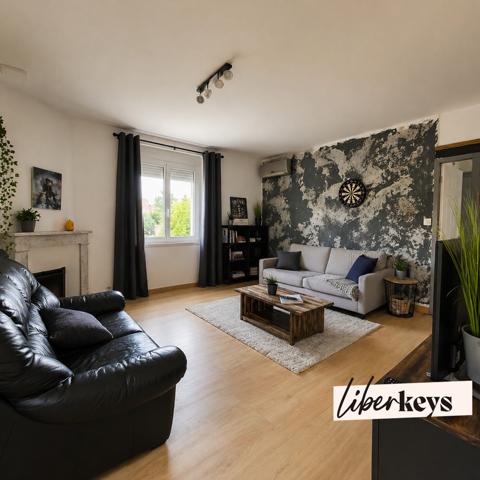 MAISON 4 PIÈCES RÉNOVÉE – 3 CHAMBRES – CLIM – DOUBLE COMPTEURS – FORT POTENTIEL
