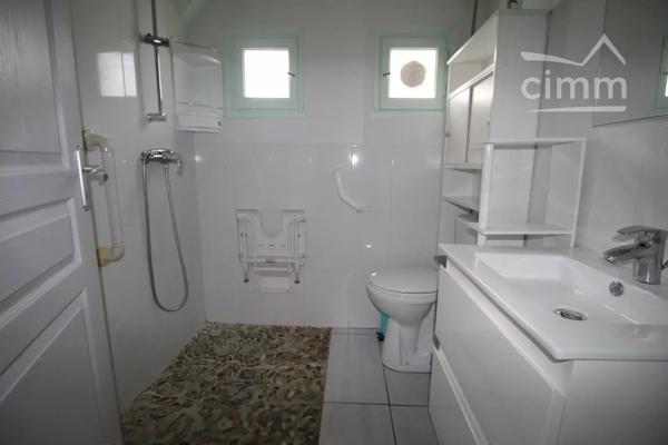 A vendre une maison de 94 m² à rénover avec un jardin.