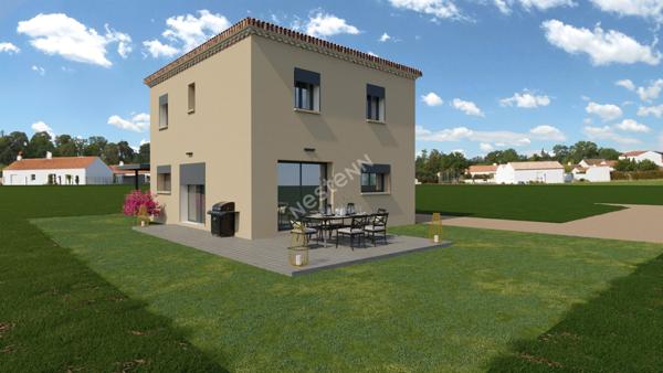 LE PRADET - Maison de type 4 de 97m² - Terrain piscinable de 439m2 - 2 parkings
