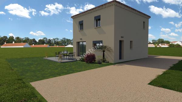 LE PRADET - Maison de type 4 de 97m² - Terrain piscinable de 439m2 - 2 parkings