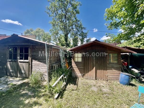 Maison plain-pied 60 m2, terrain 644 m2