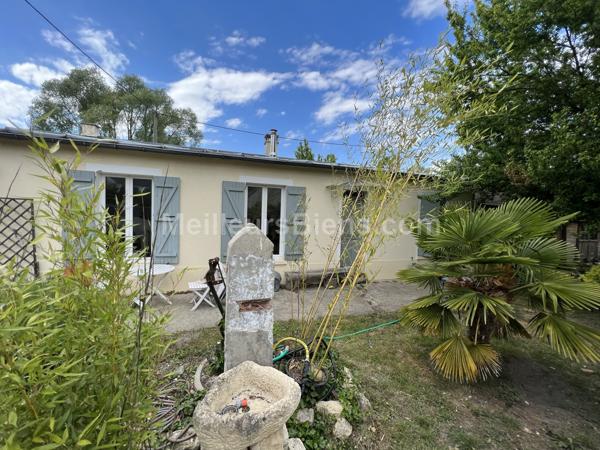 Maison plain-pied 60 m2, terrain 644 m2