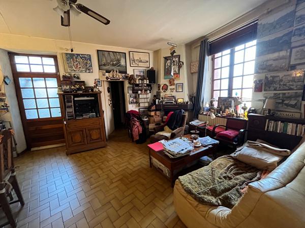 Maison quartier Chantenay à Nantes, 2 chambres, terrasses et garage.