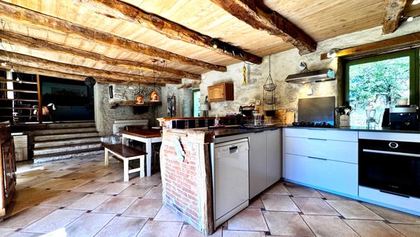 Maison Limogne-en-quercy 5 pièce(s) 180 m2 Limogne en quercy