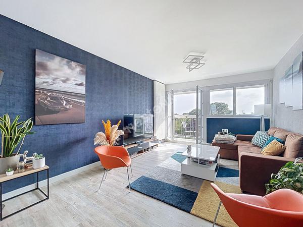 Appartement 3 pièces à vendre à Rezé - La Houssais, dernier étage avec cave et garage