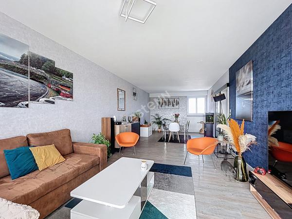Appartement 3 pièces à vendre à Rezé - La Houssais, dernier étage avec cave et garage