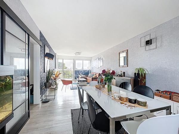 Appartement 3 pièces à vendre à Rezé - La Houssais, dernier étage avec cave et garage