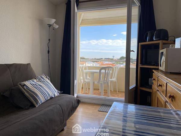 Appartement 18 m² à Saint-Hilaire-de-Riez 85270