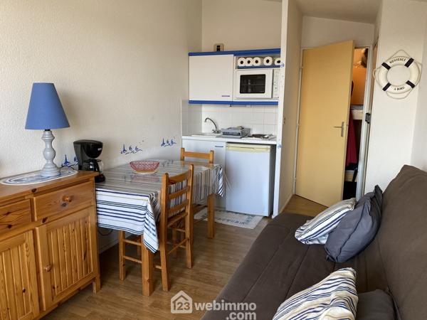 Appartement 18 m² à Saint-Hilaire-de-Riez 85270