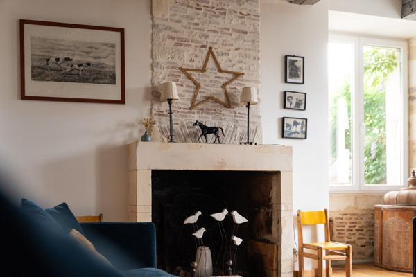 MAISON DE MAÎTRE CHARENTAISE COEUR DE SAINT DENIS D OLERON