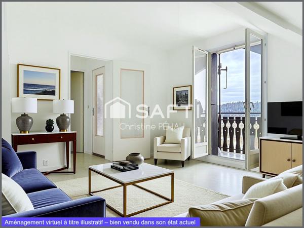 Vue dégagée, balcon avec vue, garage et potentiel