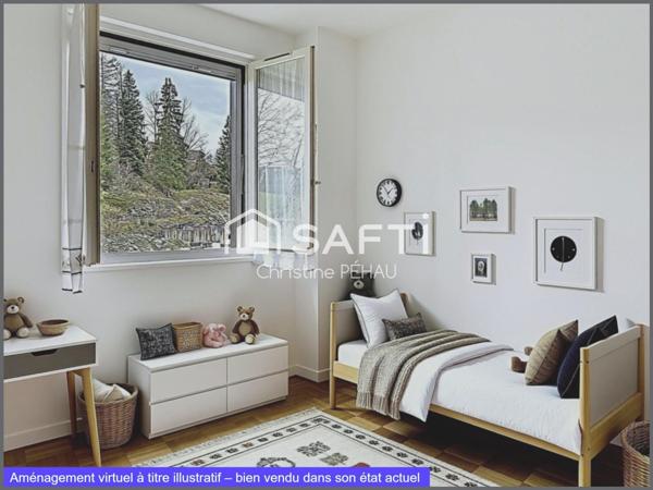 Vue dégagée, balcon avec vue, garage et potentiel