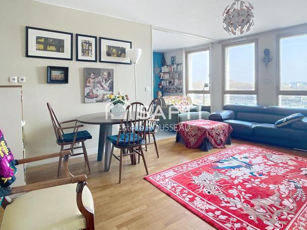 Appartement T2 lumineux avec vue sur Seine