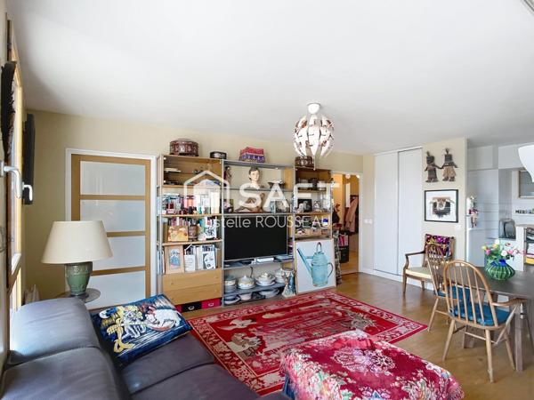 Appartement T2 lumineux avec vue sur Seine