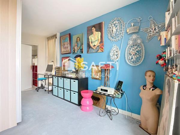 Appartement T2 lumineux avec vue sur Seine