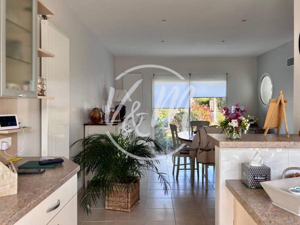Maison à vendre CASSY- Maison rénovée 3 chambres à vendre à Cassy Lanton, villa de plain-pied avec garage, terrasse couverte, proche Bassin d'Arcachon LANTON CASSY