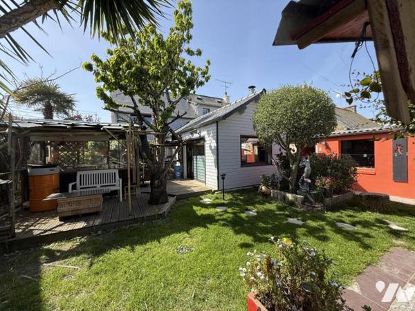 A VENDRE SAINT MALO LES COTTAGES MAISON  3 CHAMBRES JARDIN GARAGE 