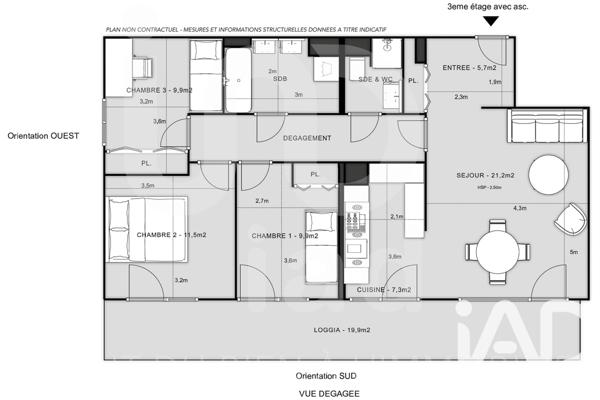 Appartement à vendre 4 pièces 81,2 m² Montreuil