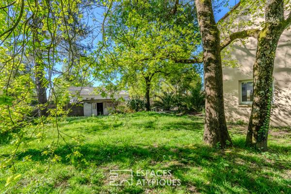 Grande maison d’architecte avec piscine