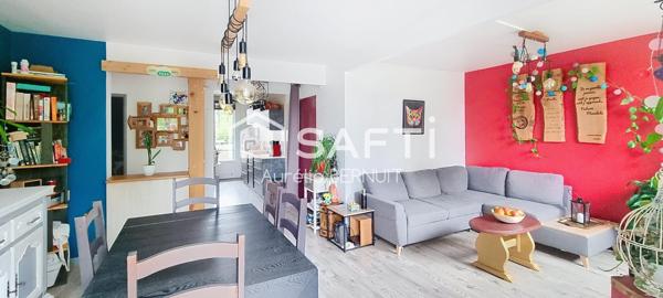 Proche centre ville, 2 chambres, balcons et cave