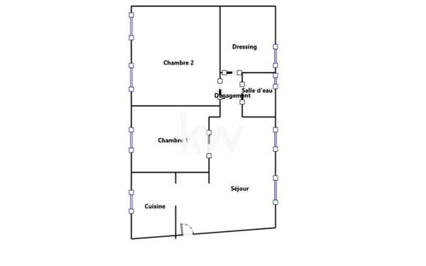 Appartement à vendre    4 pièces • 65,78 m2 Mennecy